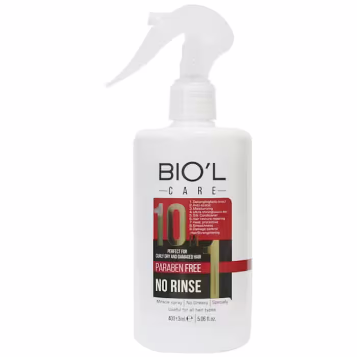 اسپری 10 کاره ضد گره بیول 400 میلی لیتر | Biol hair Spray Miracle Model 10 in 1