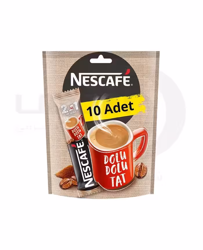 کافی میکس 2در1 نسکافه بسته 10 عددی بدون شکر - فروشگاه اینترنتی افخمی