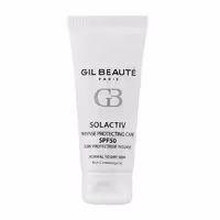 کرم ضد آفتاب قوی بدون رنگ سل اکتیو SPF50 پوست خشک و نرمال 40 میلی لیتر ژیل بوته Gil Beaute