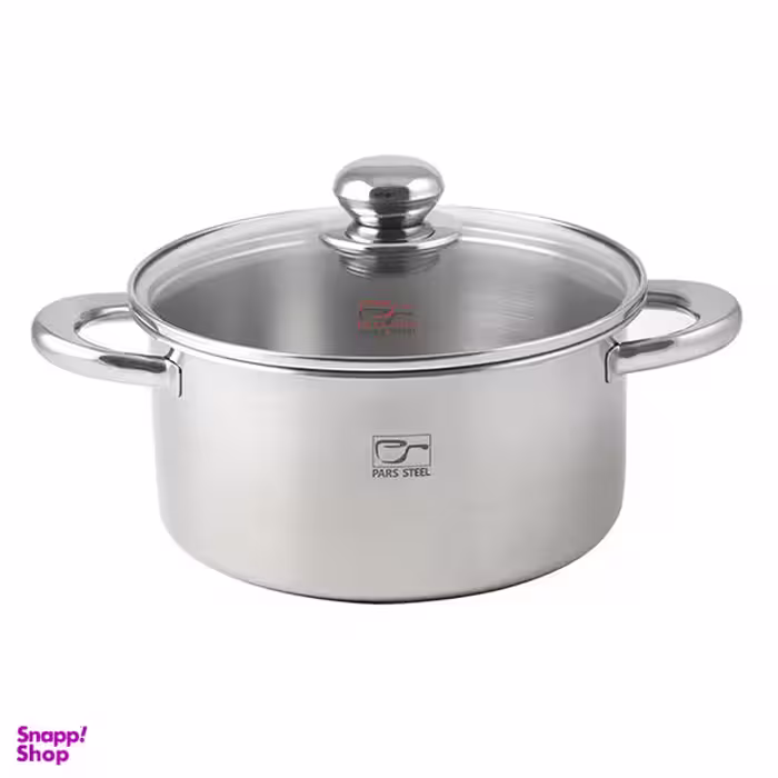 قابلمه پارس استیل مدل 200 کف سه لایه سایز 20