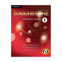کتاب Touchstone 1، ویرایش دوم، رحلی بزرگ، چاپ رنگی، شامل کتاب دانش آموز و کتاب کار