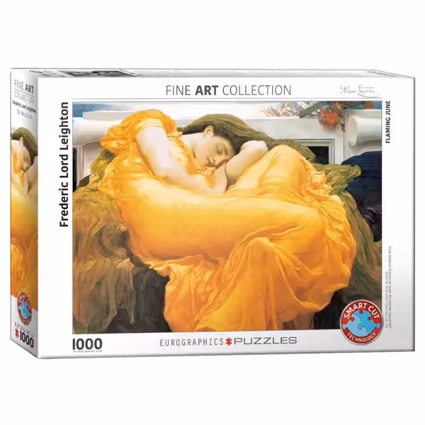 پازل 1000 تکه یوروگرافیکس Eurographics طرح ژوئن شعله ور