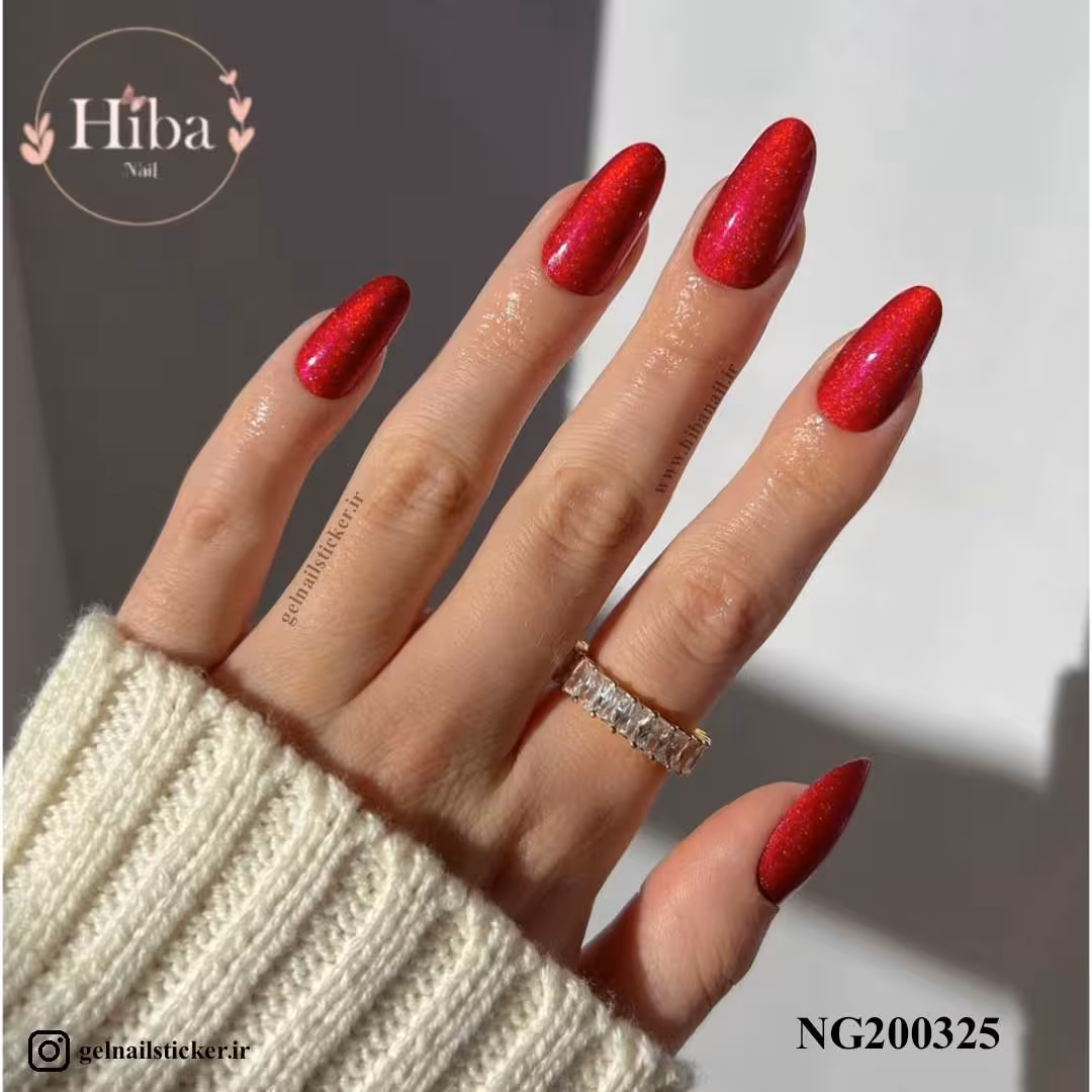 استیکر ژله ای کاشت ناخن (نیل رپ)_کد NG200325