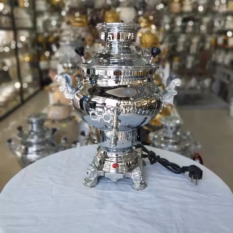 سماور برقی طوفان 6 لیتر ساده
