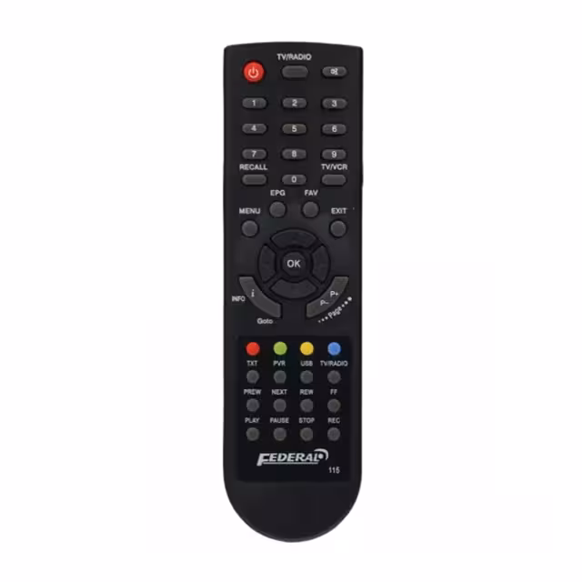 کنترل گیرنده فدرال کد 440