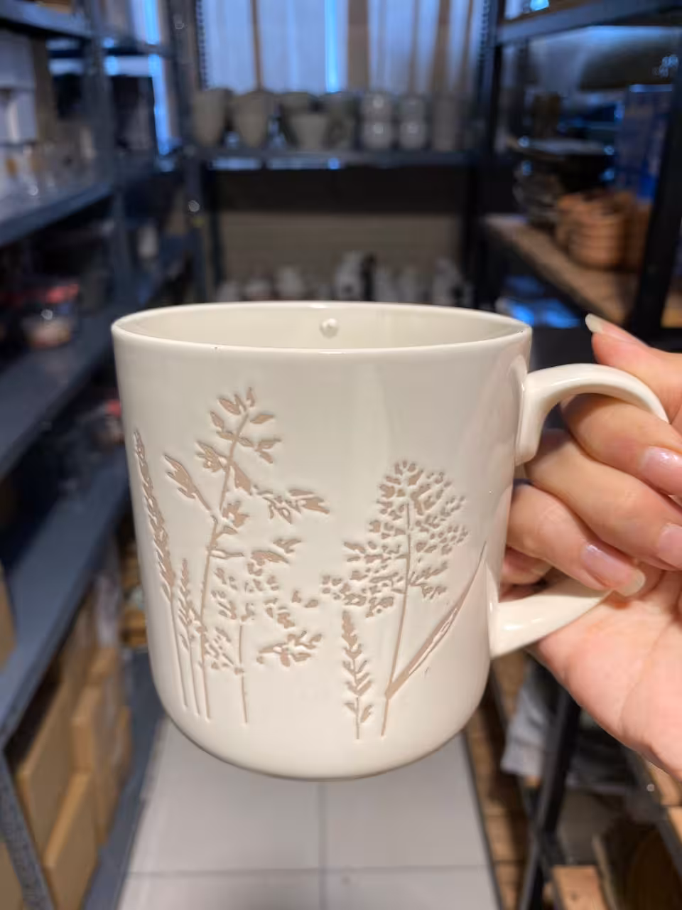 ماگ طرح گندم بزرگ