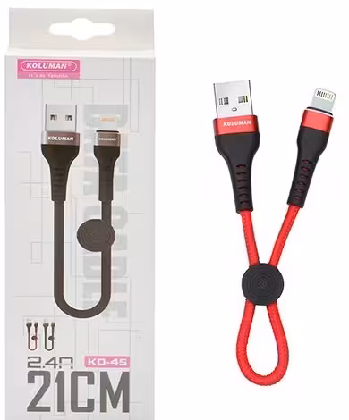 کابل USB به lightning کلومن مدل KD-45