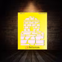 شابلون استنسیل ابعاد 25*20 کد HNE 99