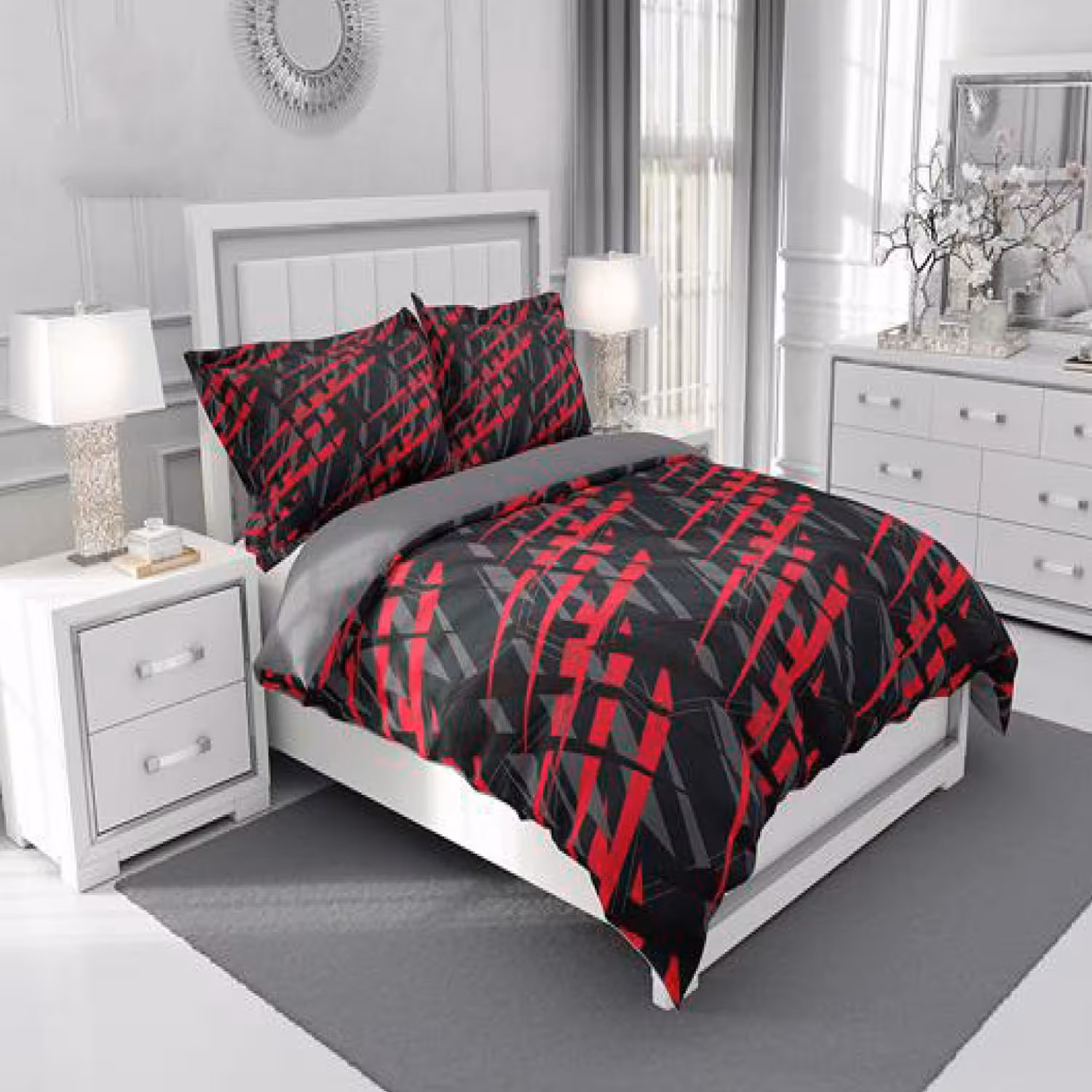 سرویس روتختی سه‌بعدی چیداری مدل 1085