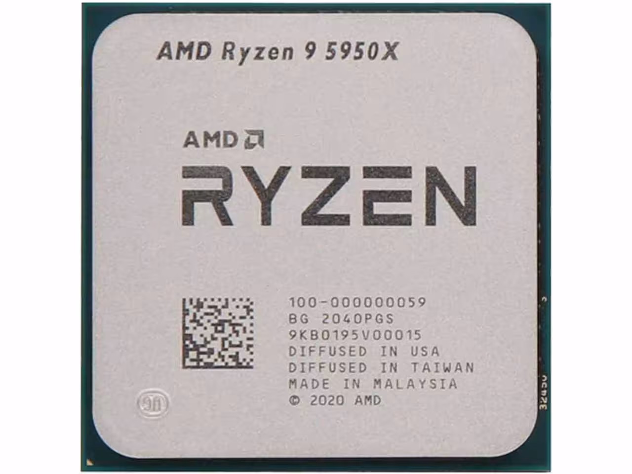 پردازنده مرکزی ای ام دی سری Ryzen 9 مدل AMD 5950X