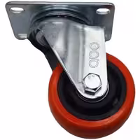 چرخ کفی‌دار آبو مدل گردان کد YP-75*32MM