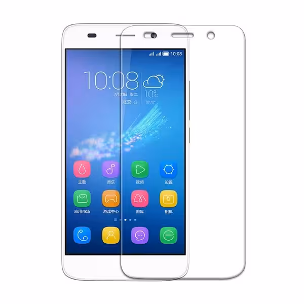 گلس y6 هواوی مدل بی رنگ و شفاف گلس هواوی وای 6 محافظ صفحه نمایش شیشه ای Glass Screen Protector huawei y6