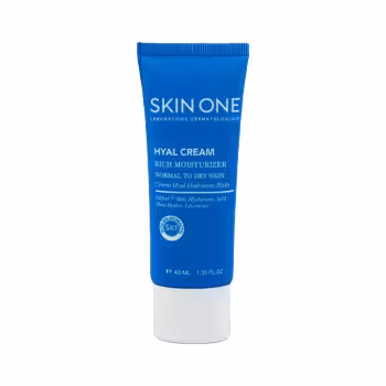کرم مرطوب کننده مغذی هیال اسکین وان مناسب پوست نرمال تا خشک 40 میلی لیتر