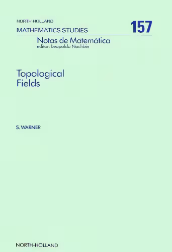 خرید و دانلود نسخه کامل کتاب Topological Fields