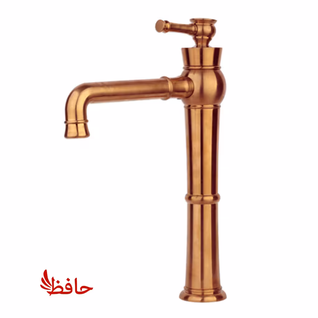 شیر ظرفشویی راسان مدل الیزه رزگلد مات