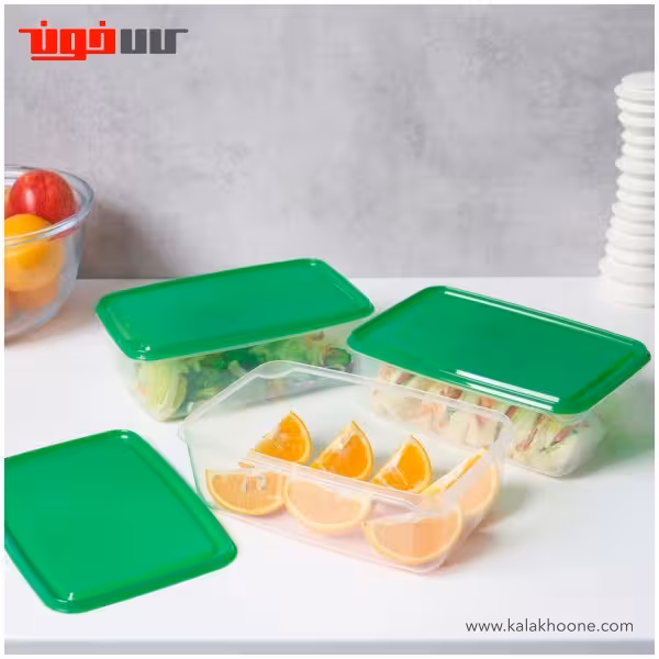 ست ظروف نگهدارنده غذا ایکیا مدل PRUTA