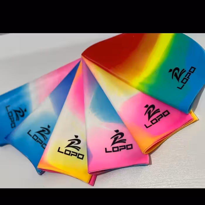 کلاه شنا سیلیکونی رنگی کد 01