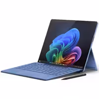 تبلت 13 اینچی مایکروسافت مدل Surface Pro 11-Snapdragon X Elite OLED ظرفیت 1 ترابایت و رم 32 گیگابایت به همراه کیبورد Surface Pro Copilot و قلم Slim Pen 2 - کالاوما