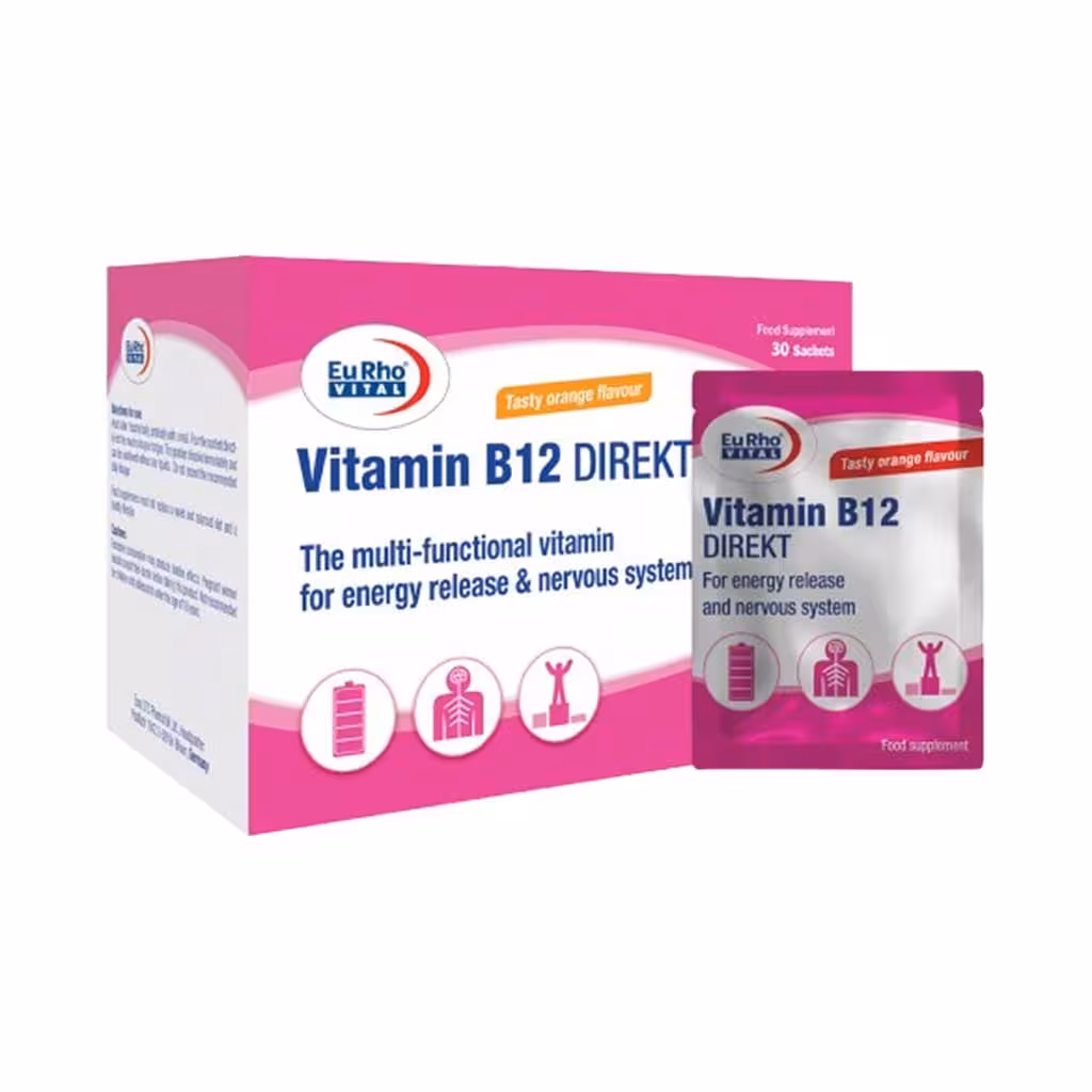 ساشه ویتامین ب12 دایرکت یوروویتال | Eurhovital Vitamin B12 Direkt