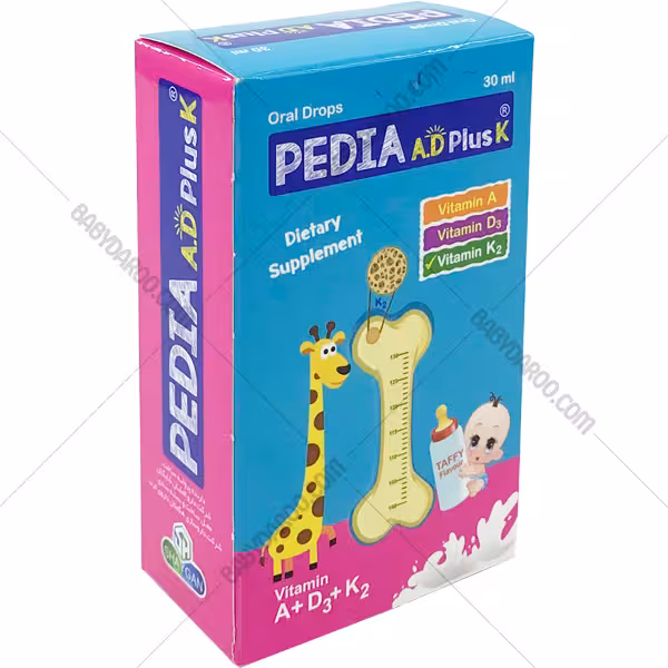 قطره خوراکی پدیا آ د پلاس کا |  Pedia A D Plus K
