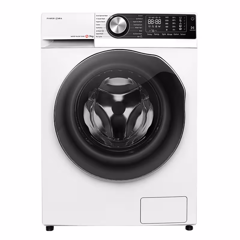 ماشین لباسشویی پاکشوما مدل BWF 40807 WT(U8W) ظرفیت 8 کیلوگرم