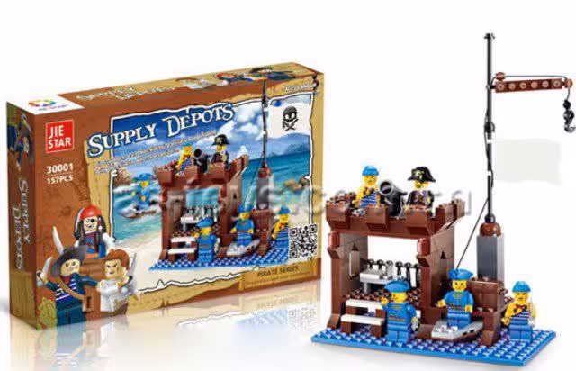 لگو دزدان دریایی 157 تکه