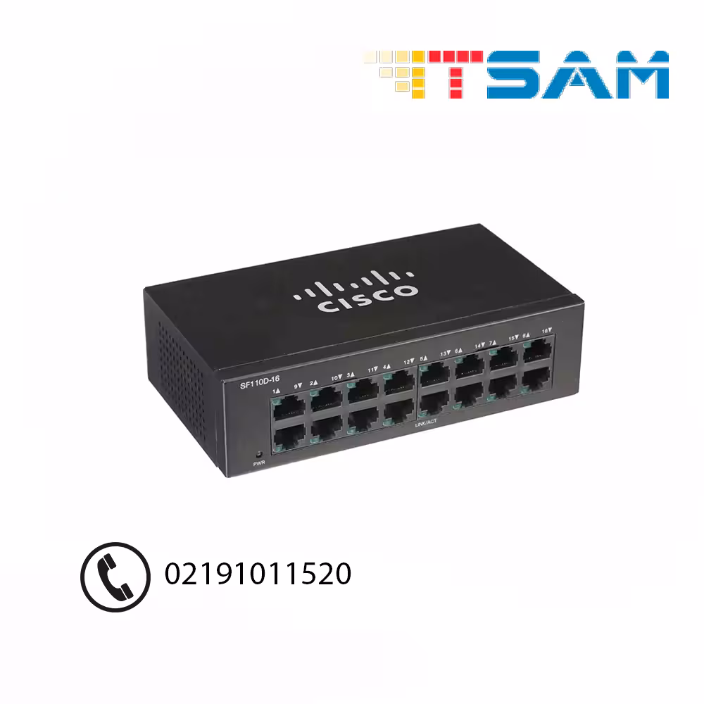 سوئیچ سیسکو مدل SF110D-16