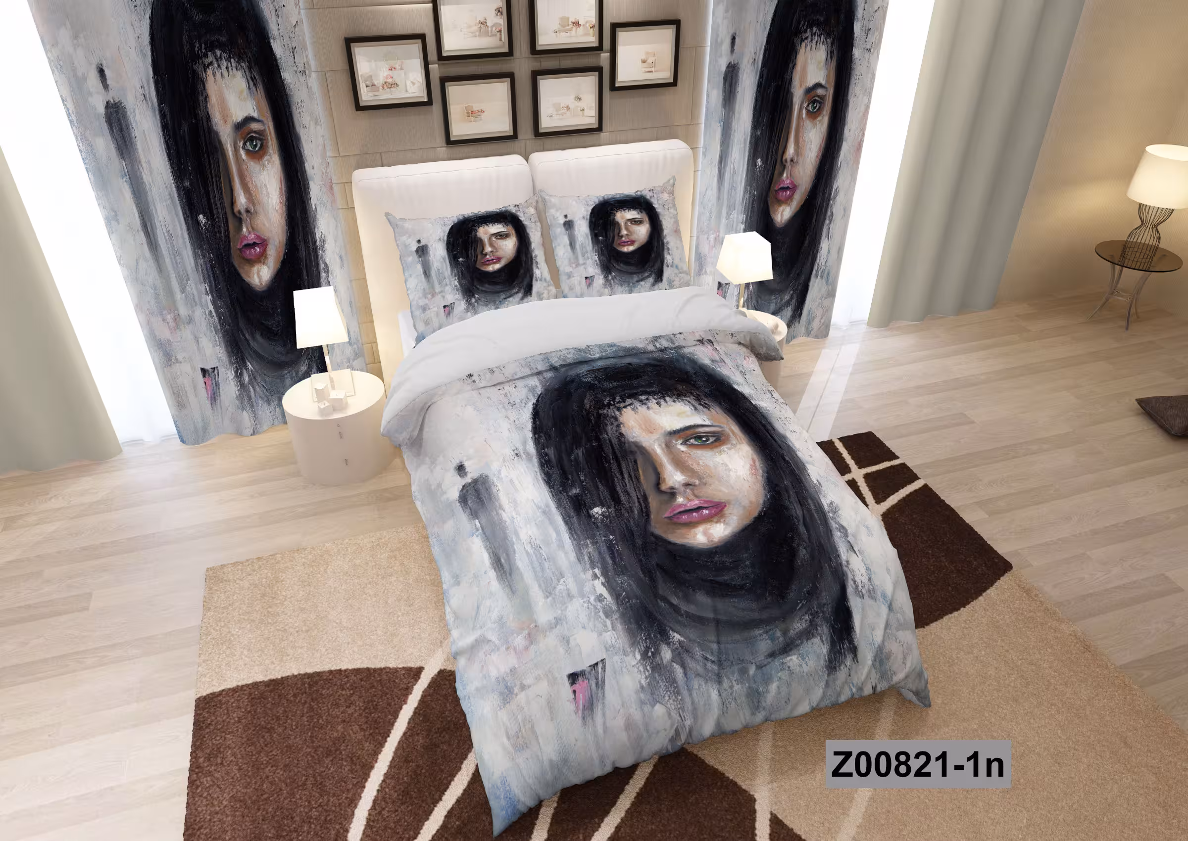 لحاف روتختی تنسل سه بعدی (3D) کالای خواب متین کد 821