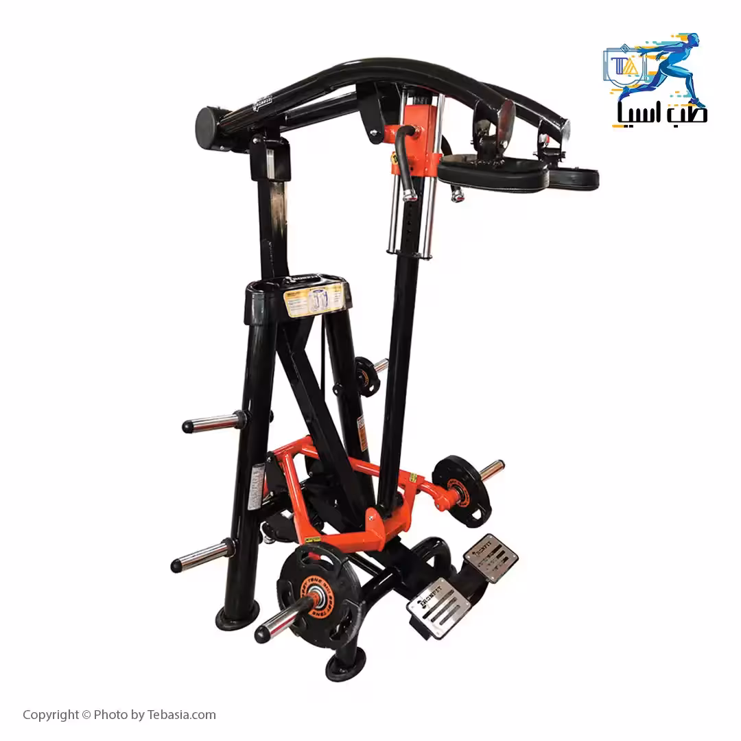 دستگاه ساق پا ایستاده متحرک وزنه آزاد مدل هویست PL-6850