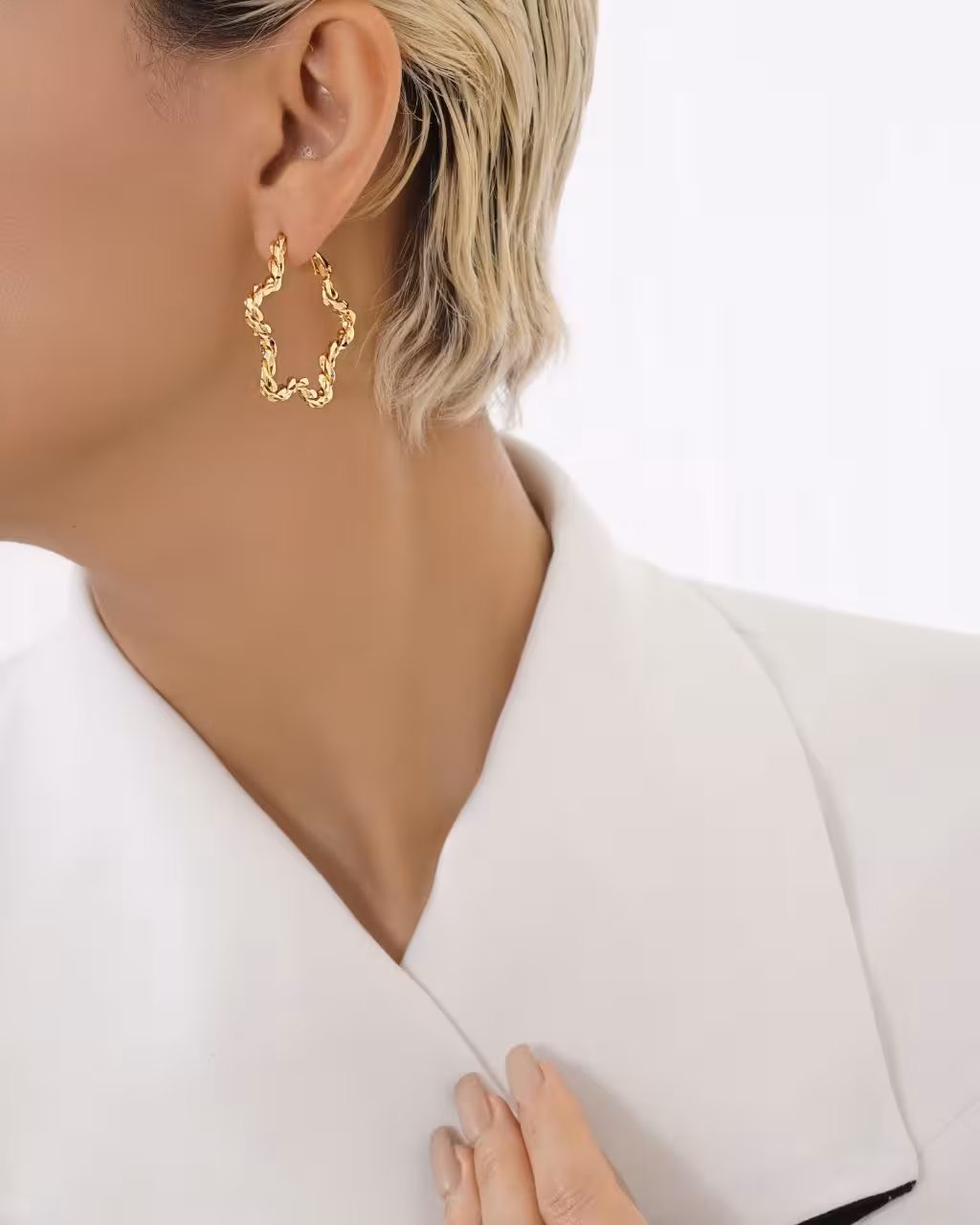 گوشواره استیل ستاره وارداتی