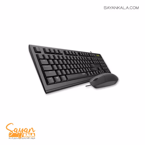 کیبورد و موس رپو مدل Keyboard and Mouse Rapoo x125s