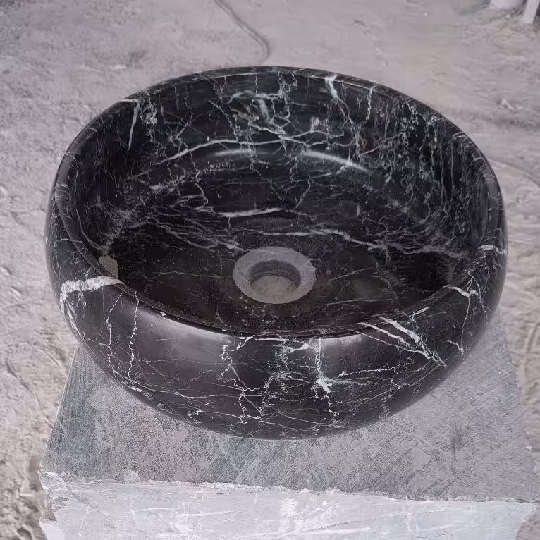 کاسه روکار مدل لاستیکی سنگ نجف آباد 