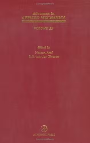 خرید و دانلود نسخه کامل کتاب Advances in Applied Mechanics, Vol. 39