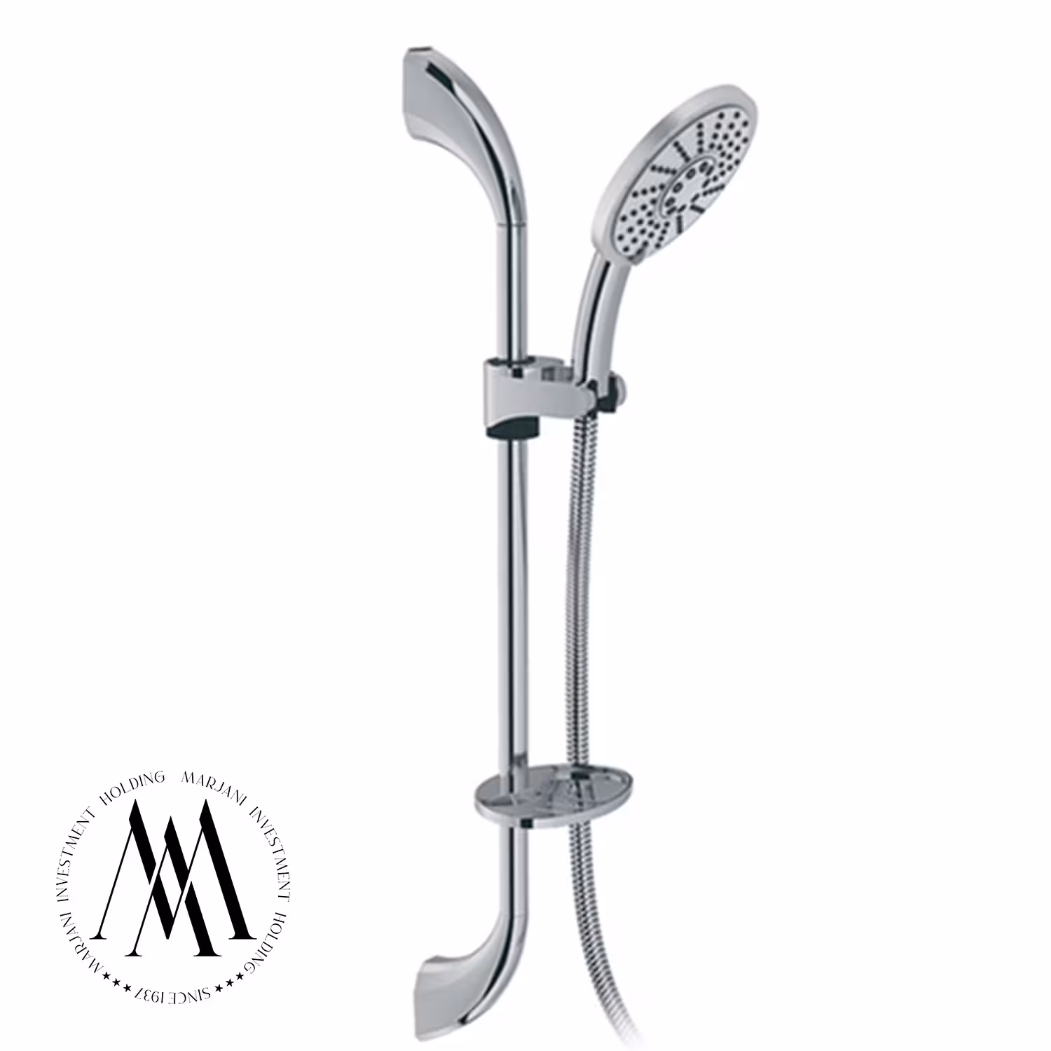 علم دوش شودر مدل گاما (کروم)