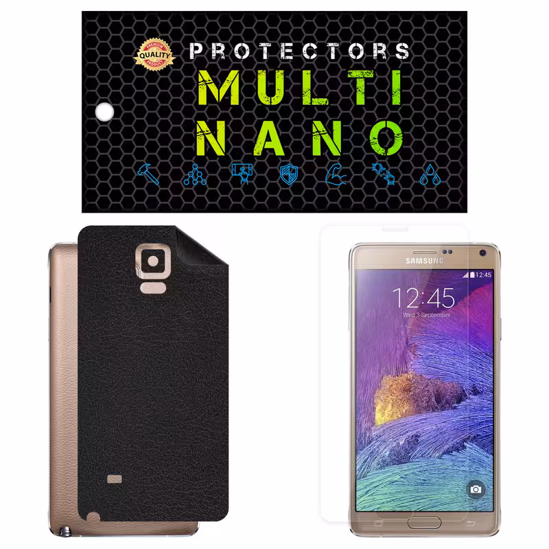 محافظ صفحه نمایش مولتی نانو مدل X-SFL مناسب برای گوشی موبایل سامسونگ Galaxy Note 4 به همراه برچسب پوششی | کالا برتری