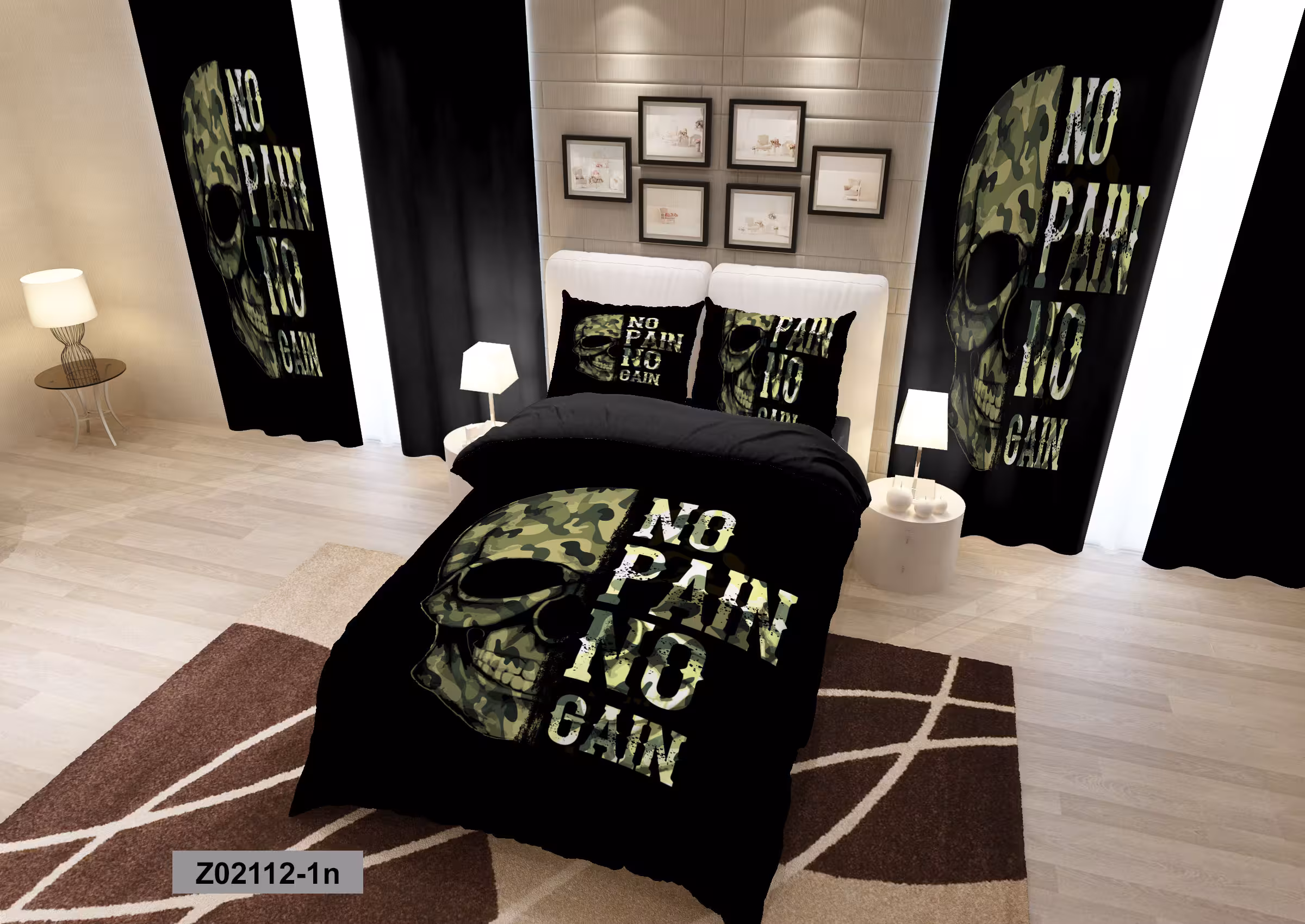 لحاف روتختی تنسل سه بعدی (3D) کالای خواب متین کد 2112