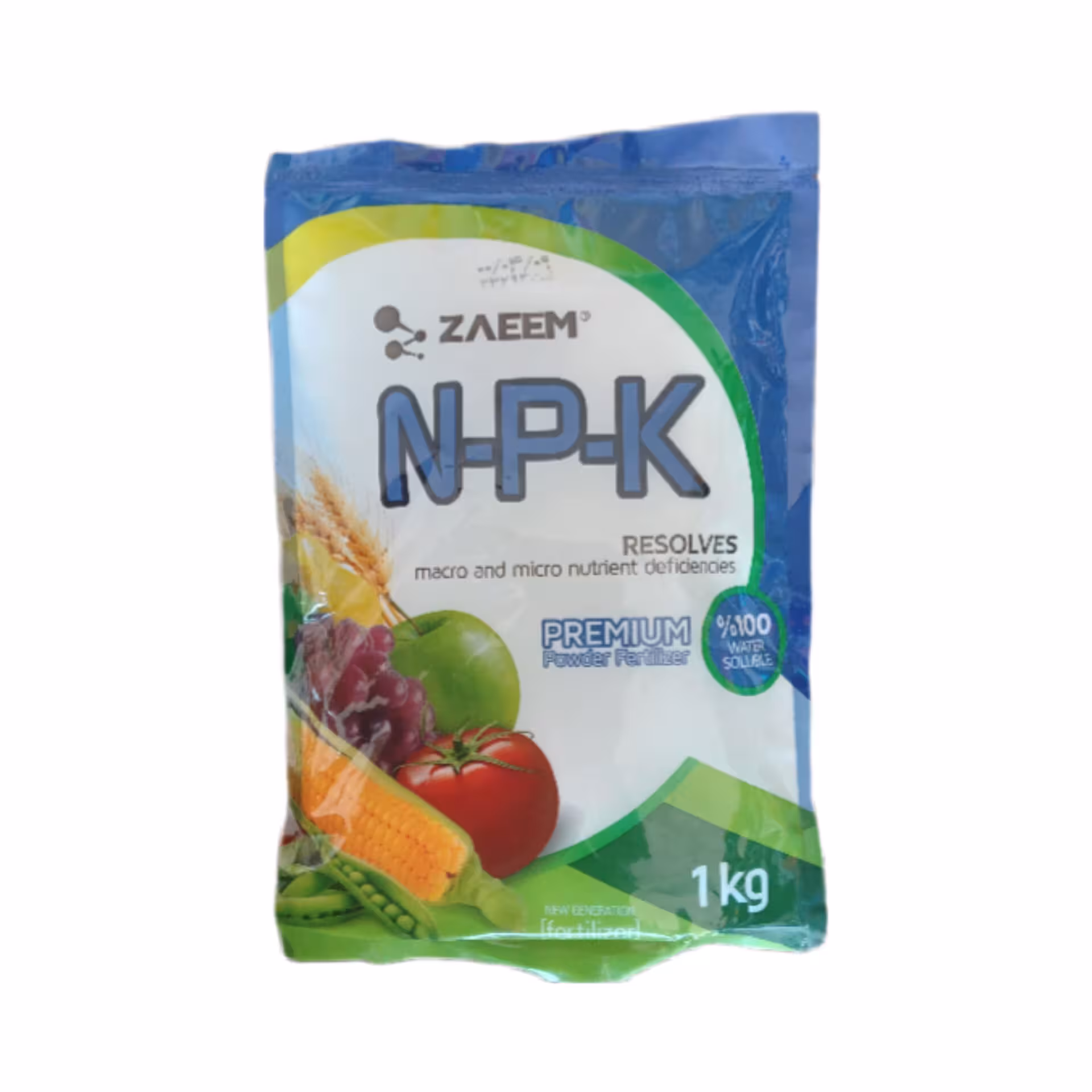 کود سولفات پتاسیم (سولوپتاس) زعیم حجم یک کیلوگرم