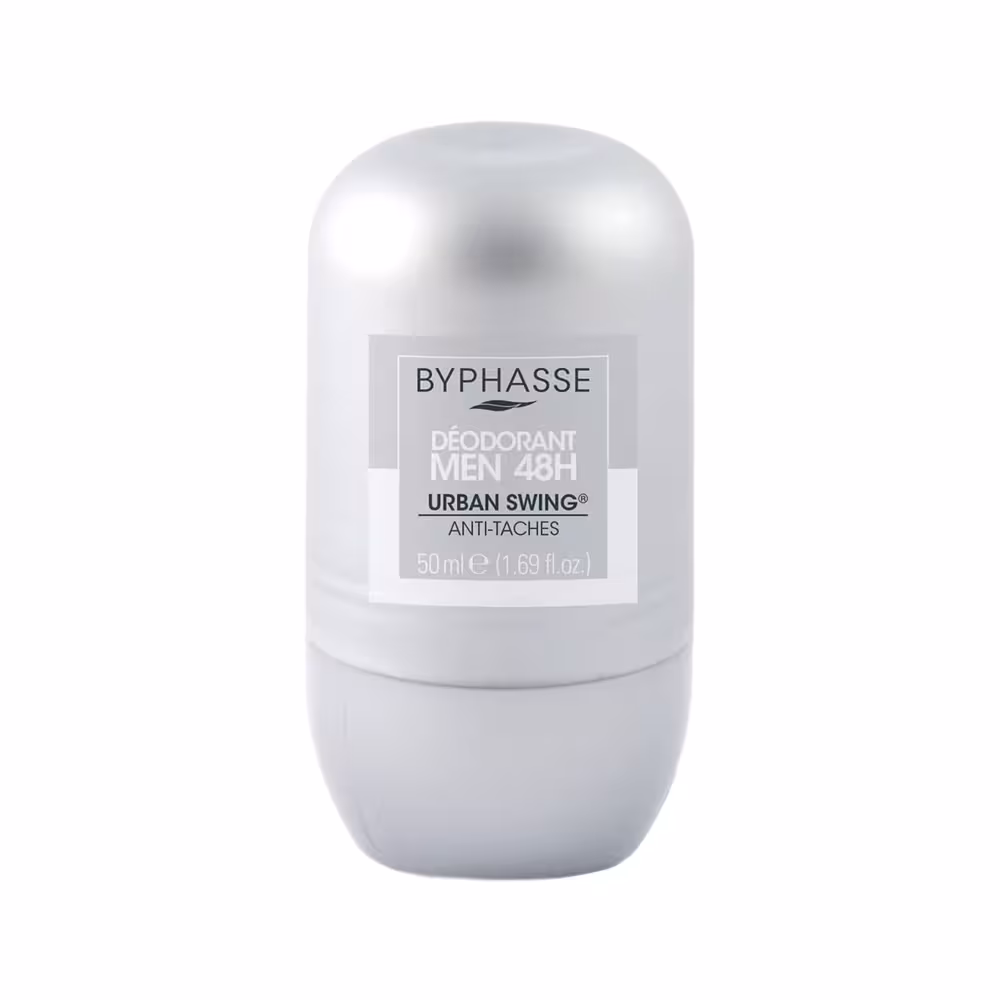 مام رول دئودرانت مردانه 48 ساعته بایفاس مدل اروبال سوینگ حجم 50 میلی‌لیتر