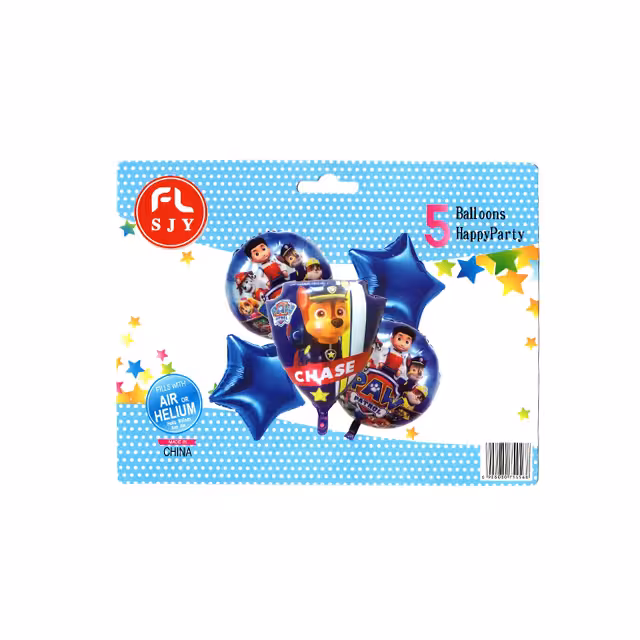 بادکنک فویلی 5 تکه