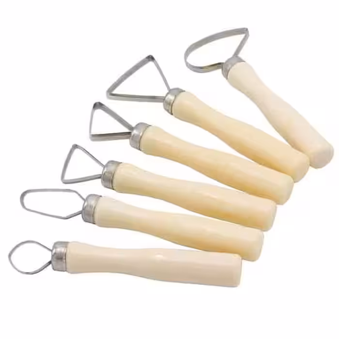 ابزار مجسمه سازی (گچ کن) ست 6 عددی