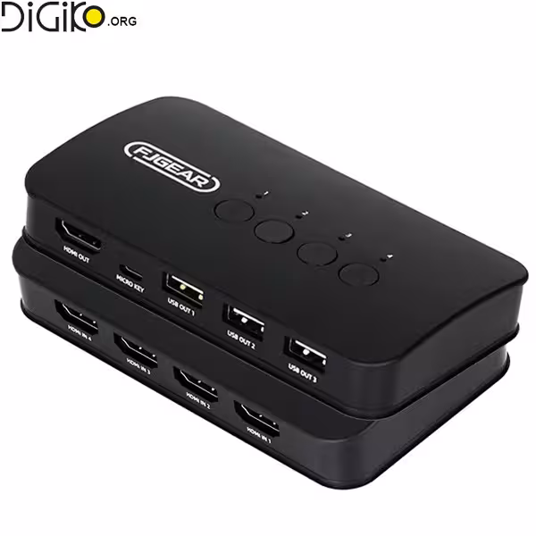 KVM سوئیچ 4 پورت HDMI USB