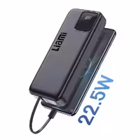 پاور بانک لیامی مدل LM-7020-22.5w ظرفیت 20000 میلی آمپر ساعت