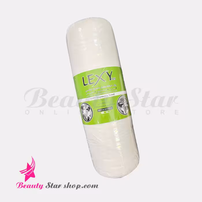 حوله یکبار مصرف رولی لکسی ابعاد 40 در 70 تعداد 50 پرفراژ 45 گرم