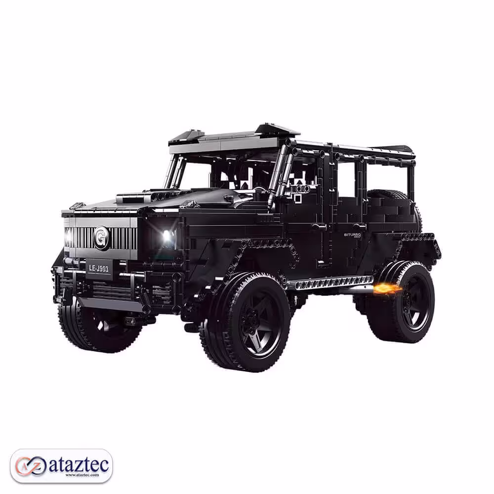 پازل ساختنی آفرود بزرگ سیاه J903