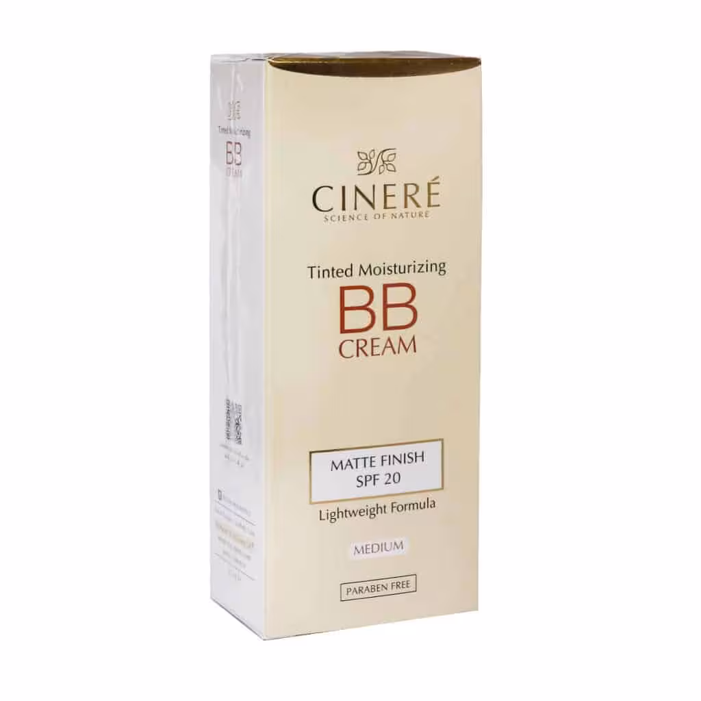 بی بی کرم سینره SPF 20 مناسب انواع پوست 50 میلی لیتر | Cinere SPF 20 BB Cream