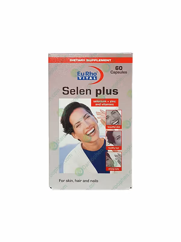کپسول سلن پلاس یوروویتال 60 عدد – EuRho Vital Selen Plus 60 Caps