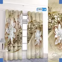 پرده تصویری طرح ایینه ای برند پرنا