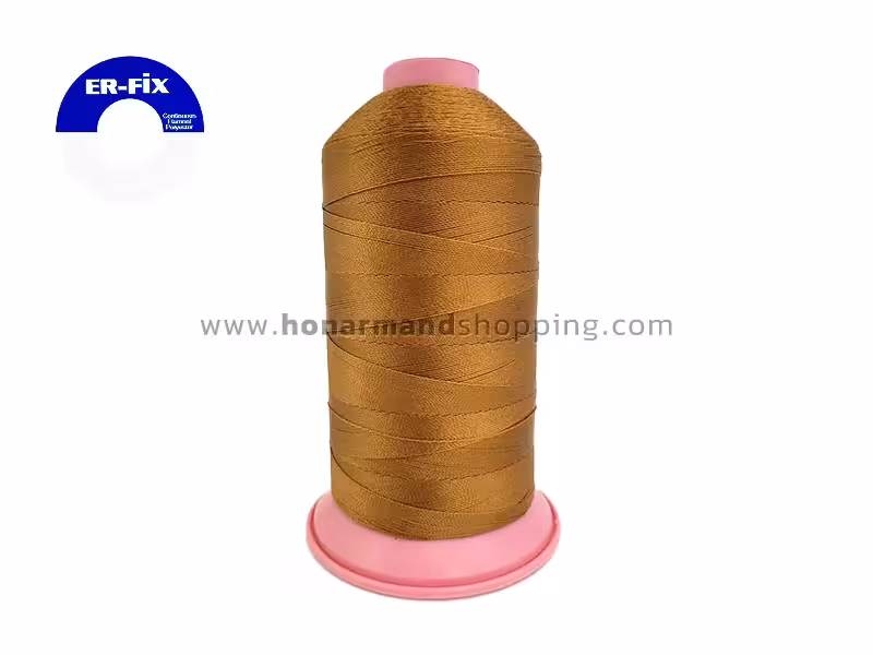 نخ دوخت پلی آرت POLYART ارفیکس رنگ عسلی سایز 20