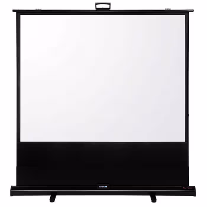 پرده نمایش پرتابل از کف بازشو دستی پروجکتا 100 اینچ