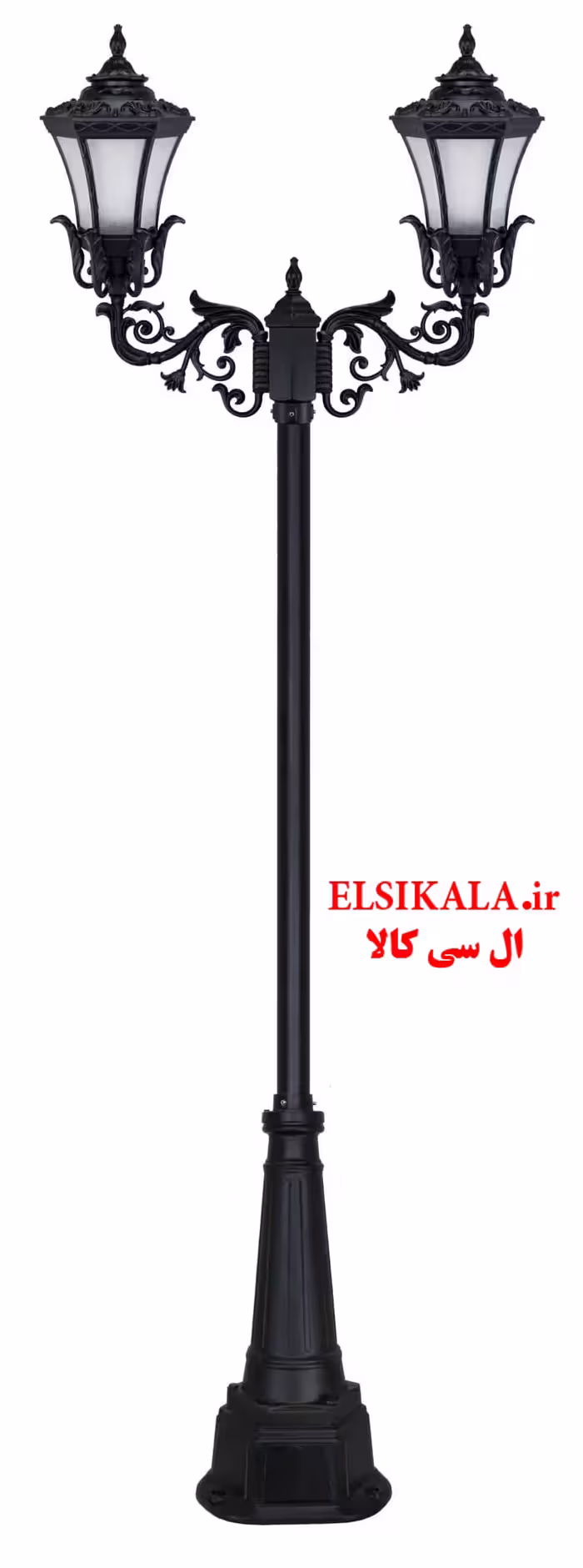چراغ دوشاخه رادین آلمینیوم دایکاست